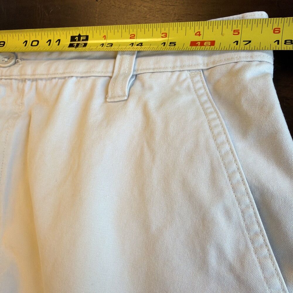 VTG Chaps Ralph Lauren Stone Cargo Shorts W36 Y2K Skater Street Gorpcore Dad - Picture 11 of 16